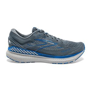 Brooks Glycerin GTS 19 Mens Road Running Shoes Grey/Blue/White | USA-VMX086421